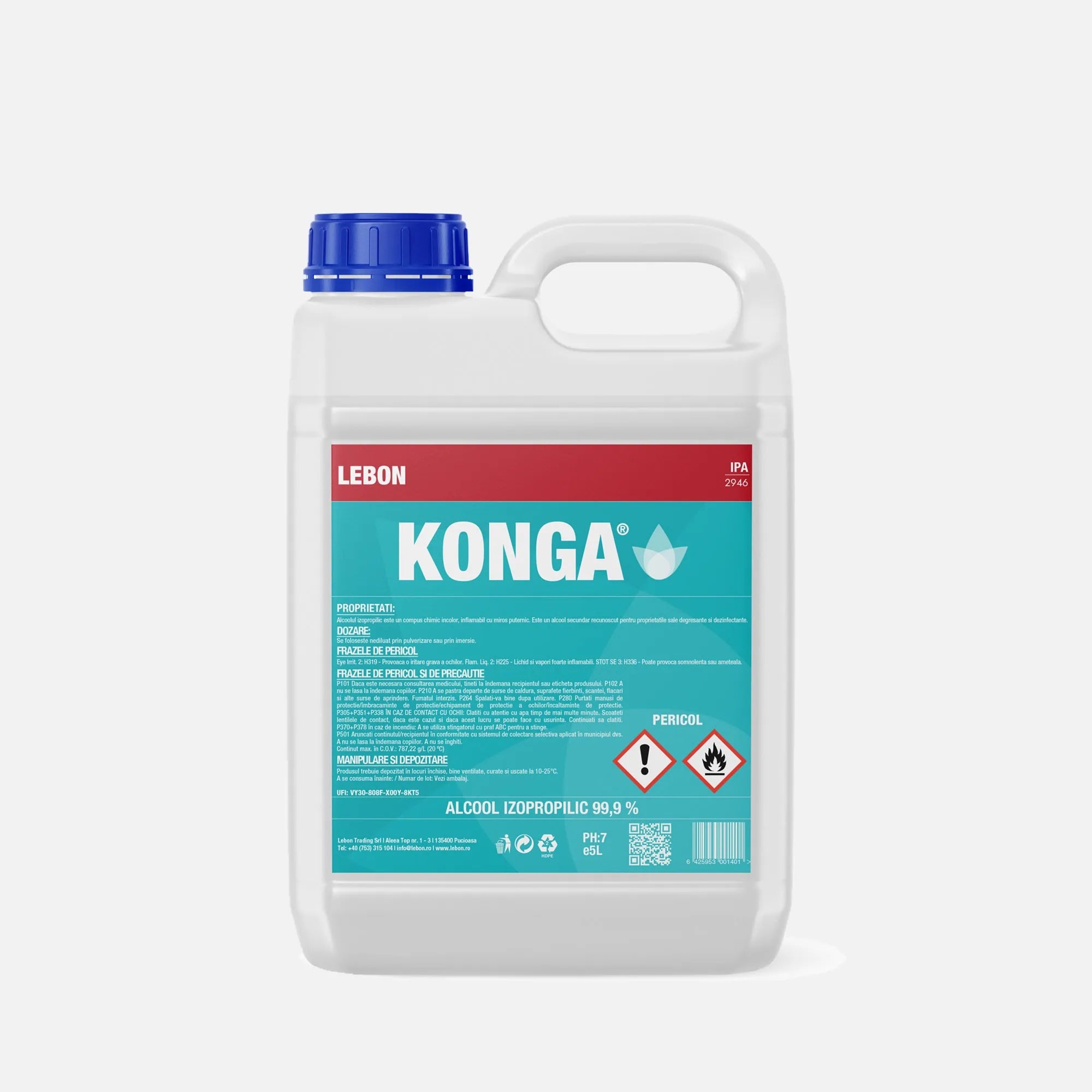 Alcool izopropilic IPA puritat 99,9%